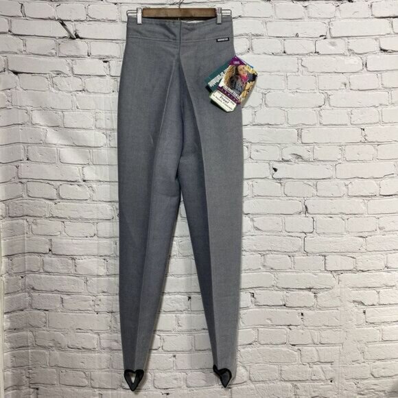 Vintage OBERMEYER Women's Monroe II Stretch In The Boot Ski Pants Size 8‎ L 1993 - Picture 2 of 16